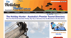 Desktop Screenshot of holidayhunter.com.au